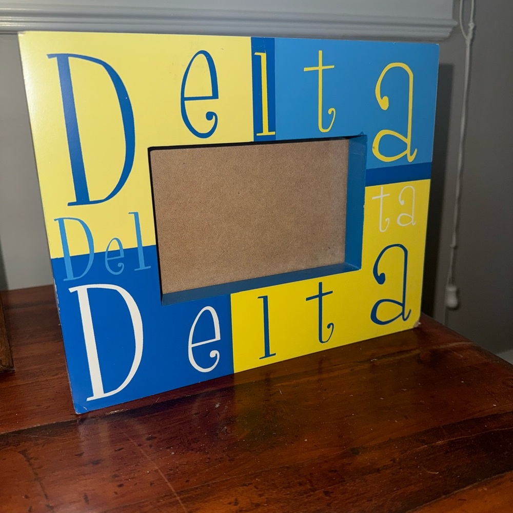 Tri Delta Delta Delta Picture Frame